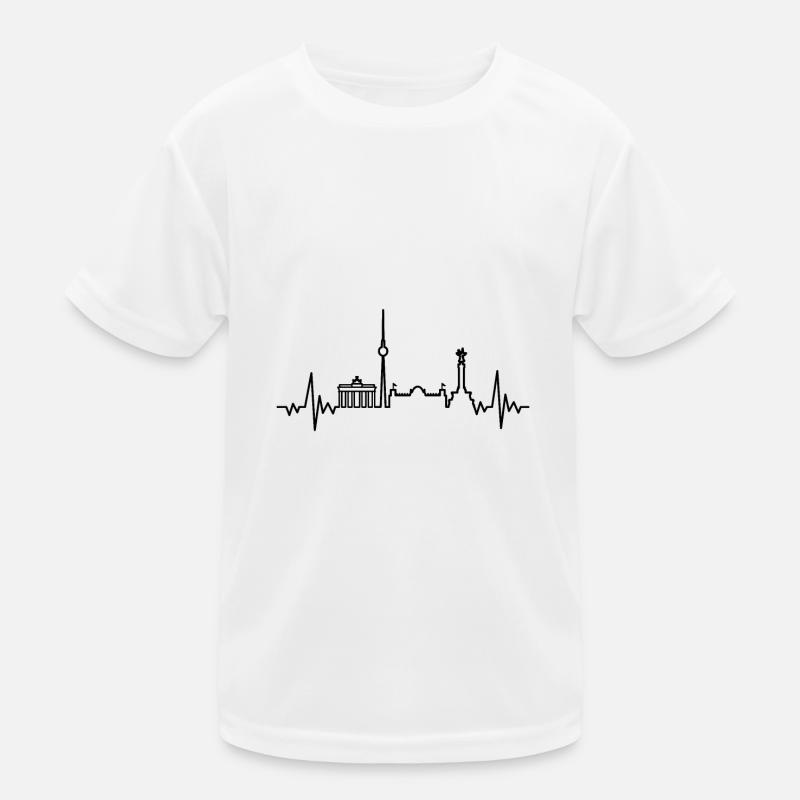 Berlin heartbeat Kids Functional T-Shirt