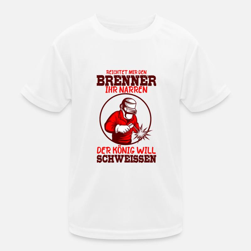 Schweißer Kinder Funktions-T-Shirt