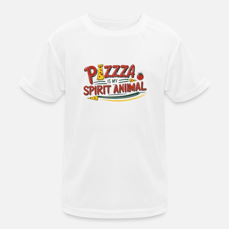 Pizza lover Kinder Funktions-T-Shirt