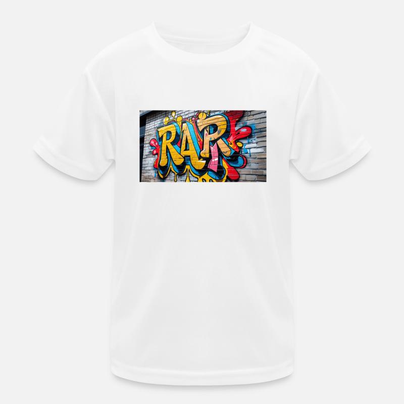 graffiti RAPMUSIC 2 T-shirt sport Enfant