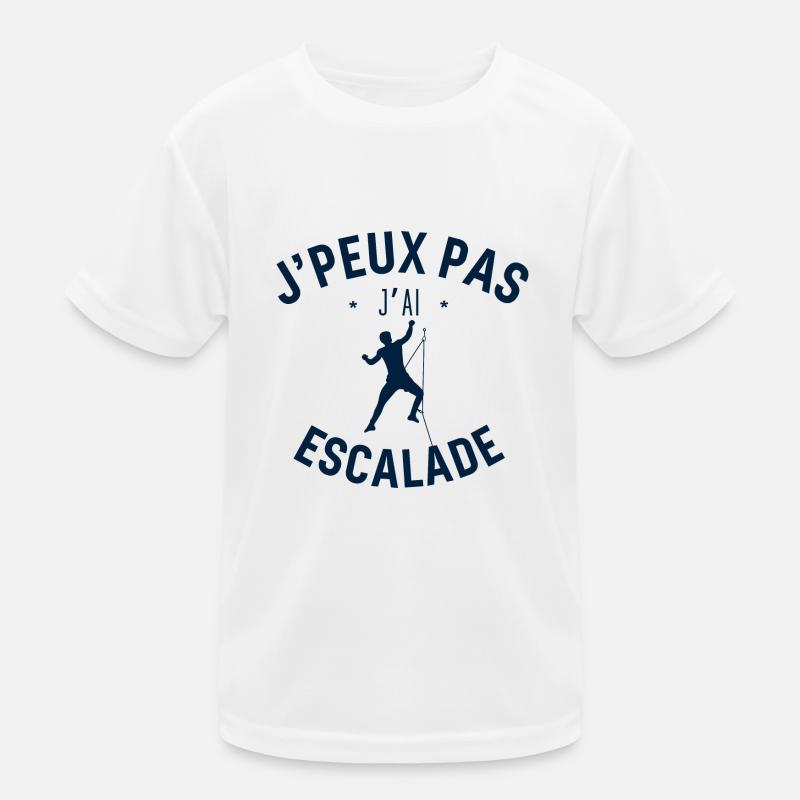 J peux pas j ai escalade T-shirt sport Enfant