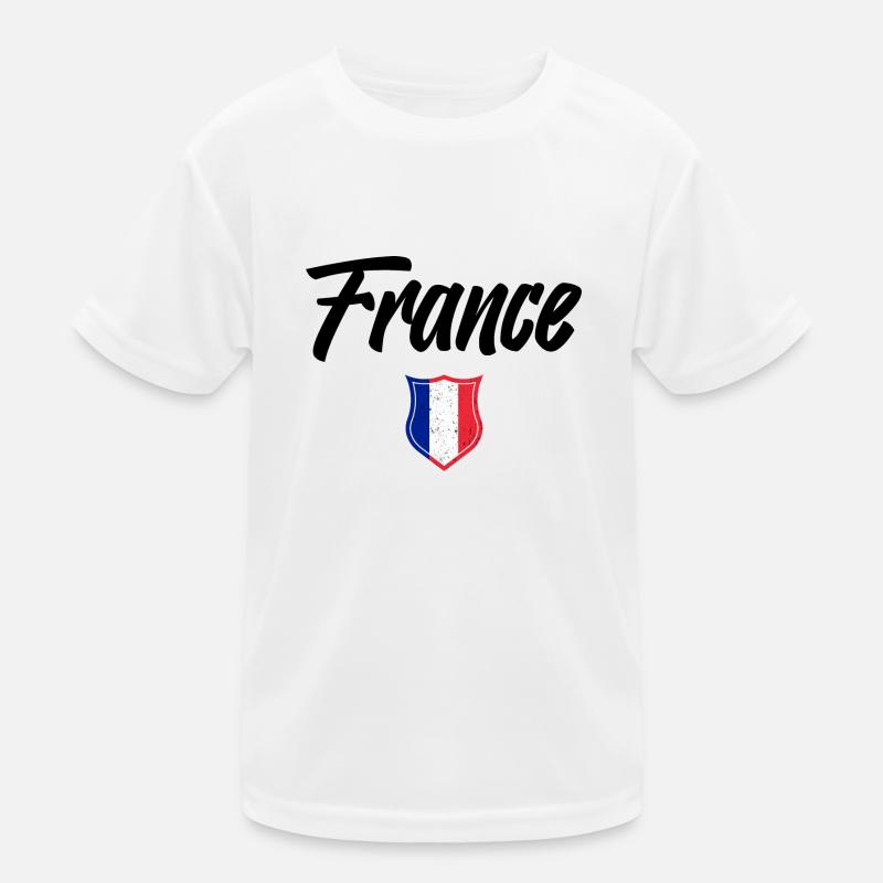 FRANKREICH Kinder Funktions-T-Shirt