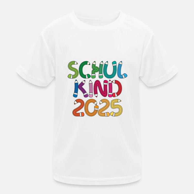 Schulkind 2025 Einschulung Schulanfang Kinder Funktions-T-Shirt