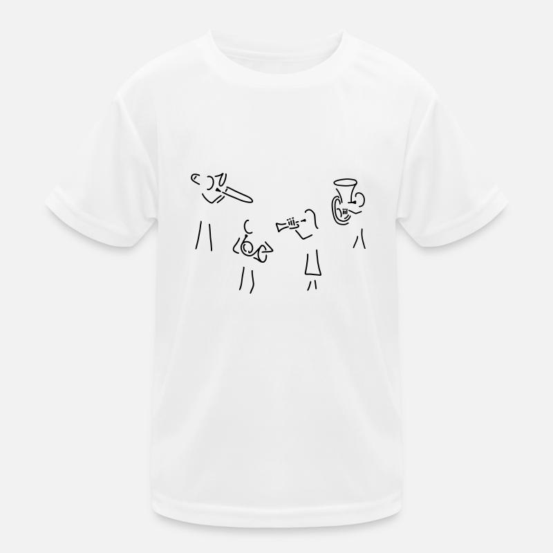 blechbläser-ensemble Kinder Funktions-T-Shirt