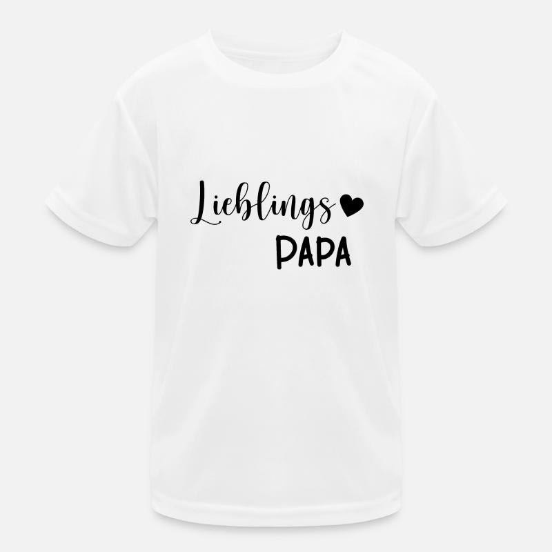 Lieblings Papa Geschenkidee Kinder Funktions-T-Shirt