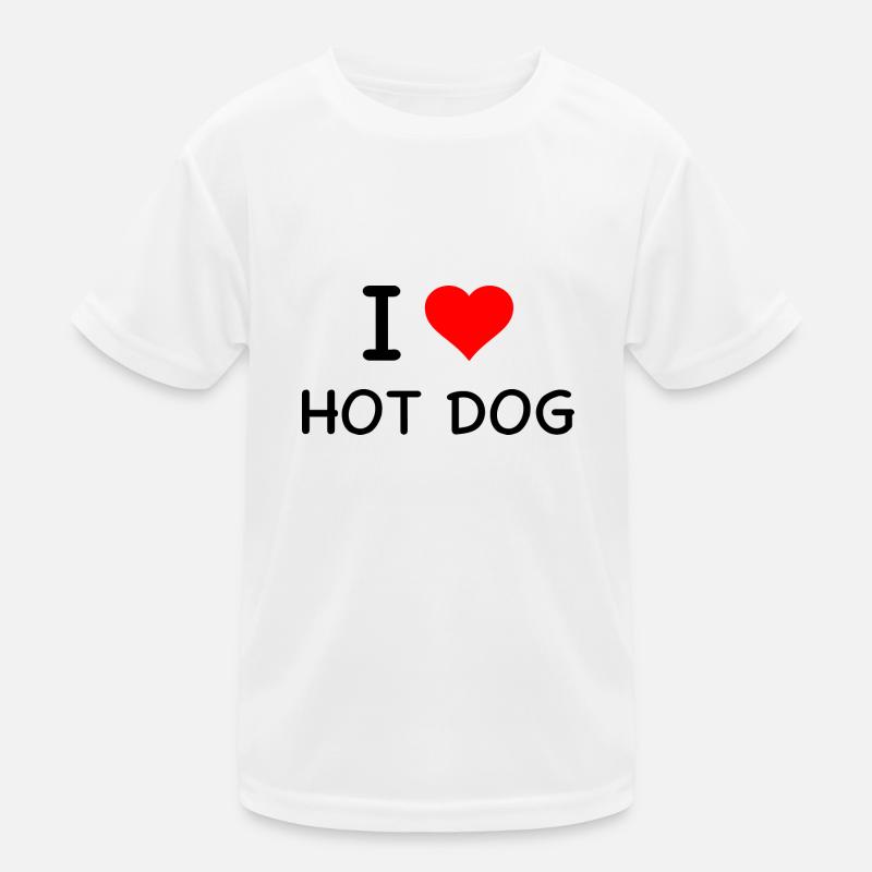 Hot dog Kids Functional T-Shirt