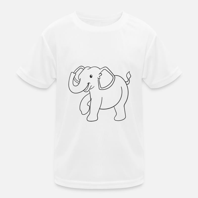 Elefant, Elefanten, Geschenk, Geschenkidee Kinder Funktions-T-Shirt