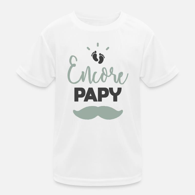 Encore papy T-shirt sport Enfant