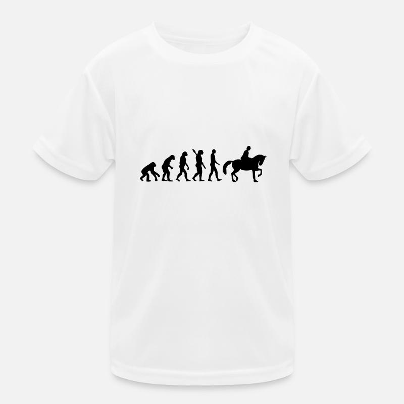 Reiten Kinder Funktions-T-Shirt