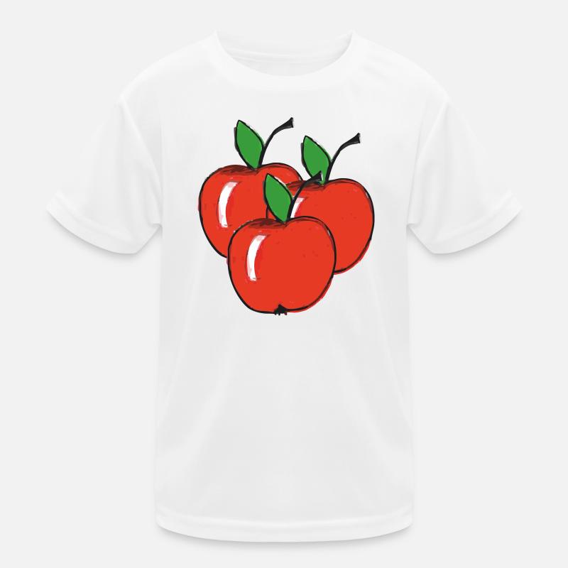 Aepfel Kinder Funktions-T-Shirt
