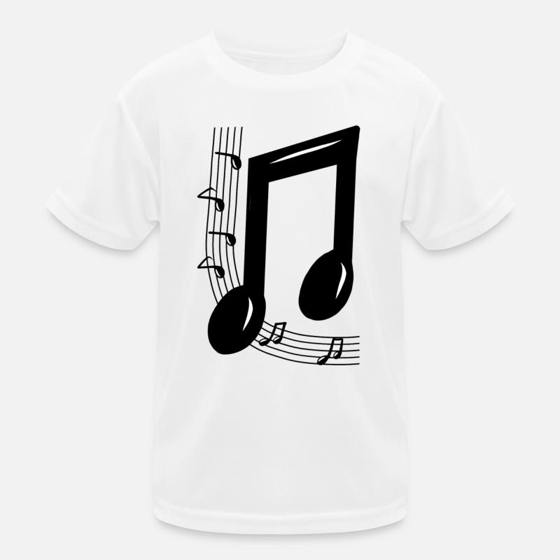Musical note Kids Functional T-Shirt