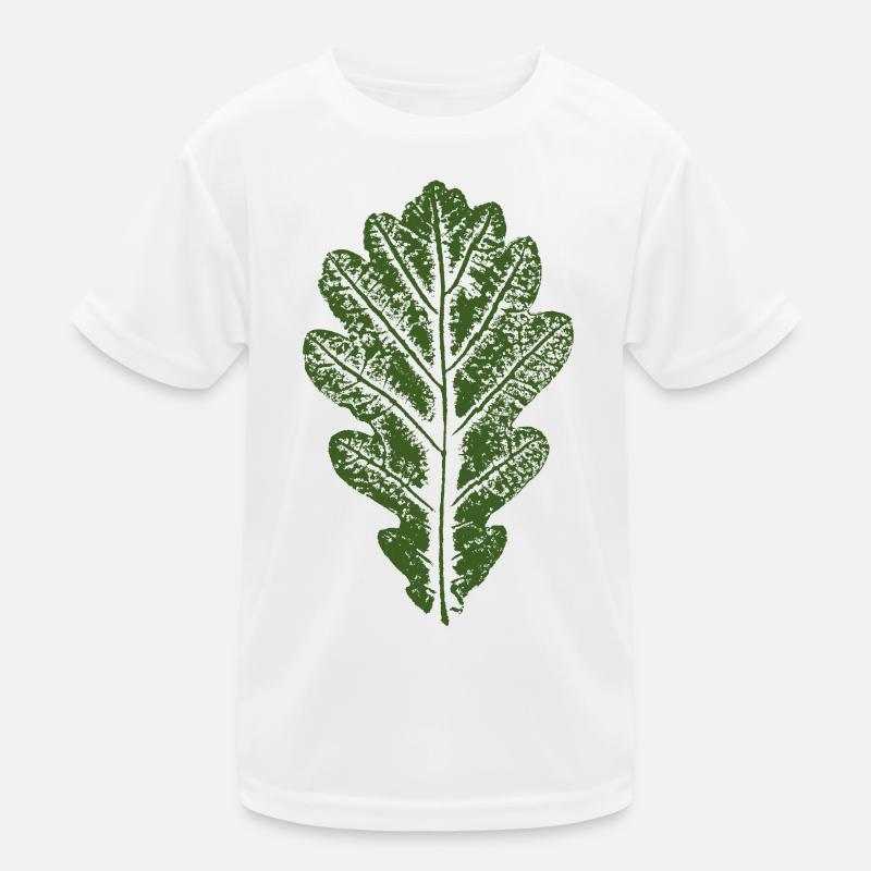 Feuille de chêne / Feuilles Design T-shirt sport Enfant