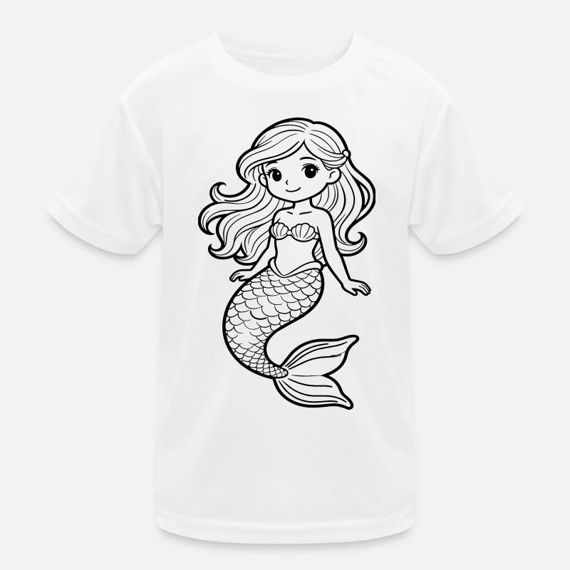 mermaid Kids Functional T-Shirt