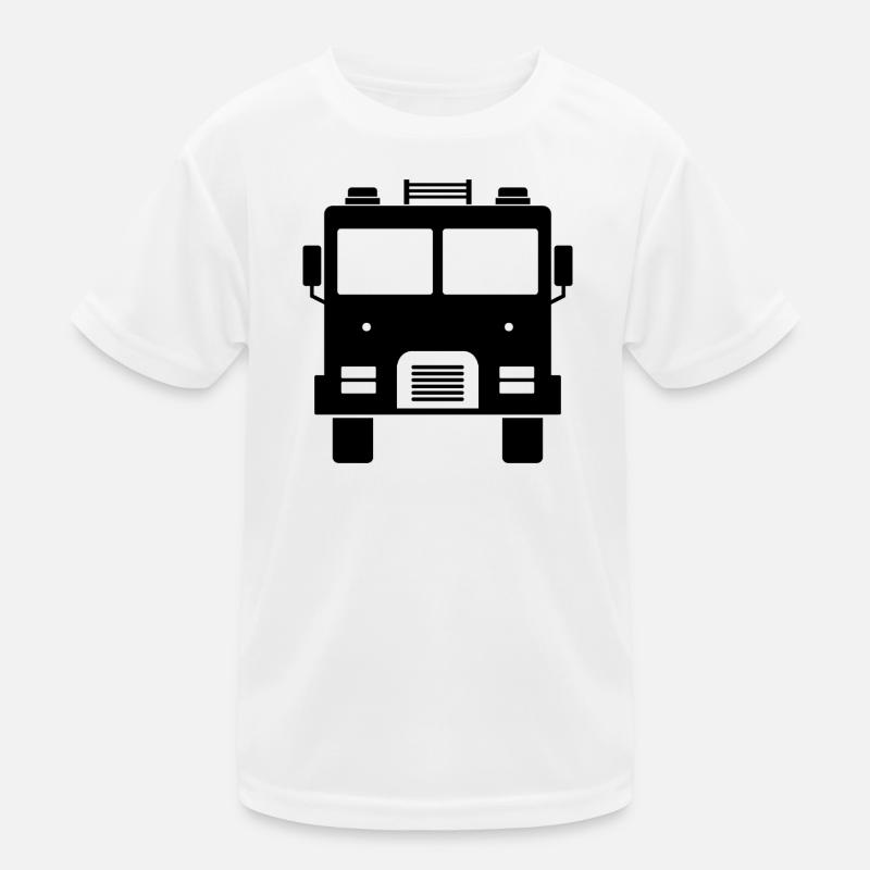Camion de pompiers T-shirt sport Enfant