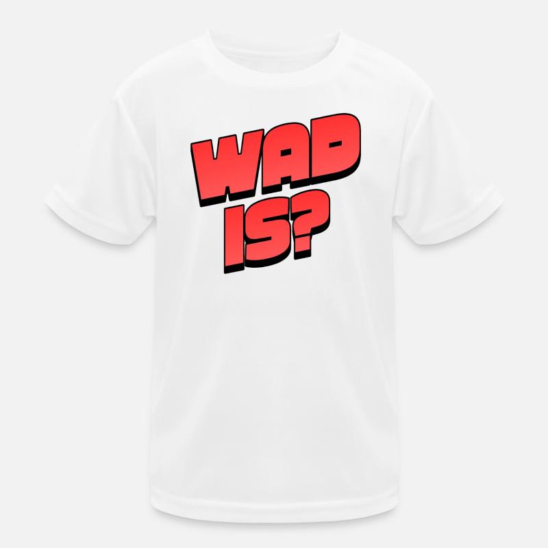 WAD 15 Neon Bold Typographe T-shirt sport Enfant