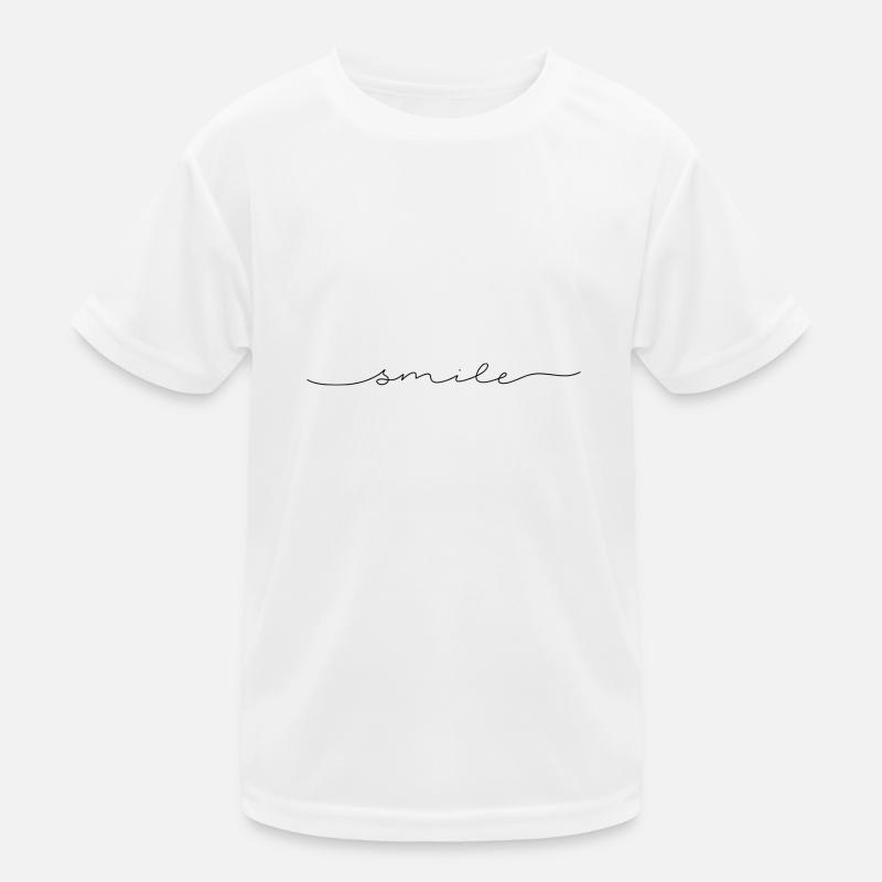 smile Kinder Funktions-T-Shirt