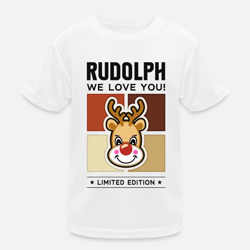 Rudolph Kinder Funktions-T-Shirt