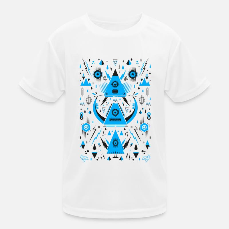 Abstract Triangle Transformation T-shirt sport Enfant