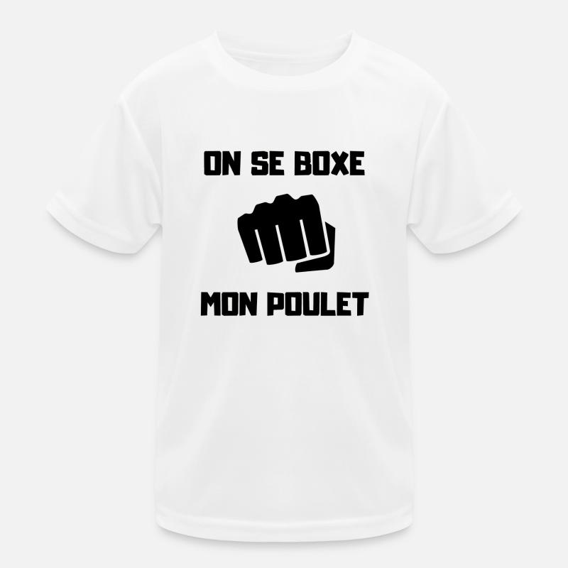 ON SE BOXE MON POULET T-shirt sport Enfant
