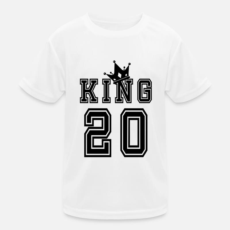 king 20 T-shirt sport Enfant