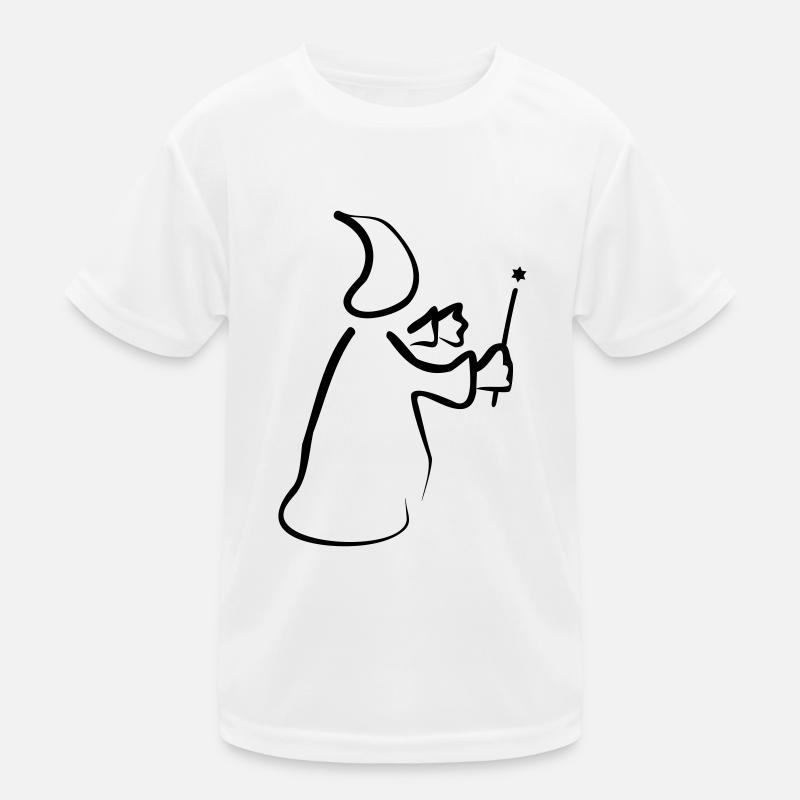 Zauberer Kinder Funktions-T-Shirt