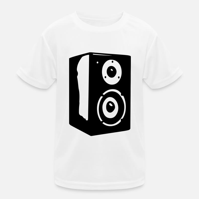 Speaker vector music gift Kids Functional T-Shirt