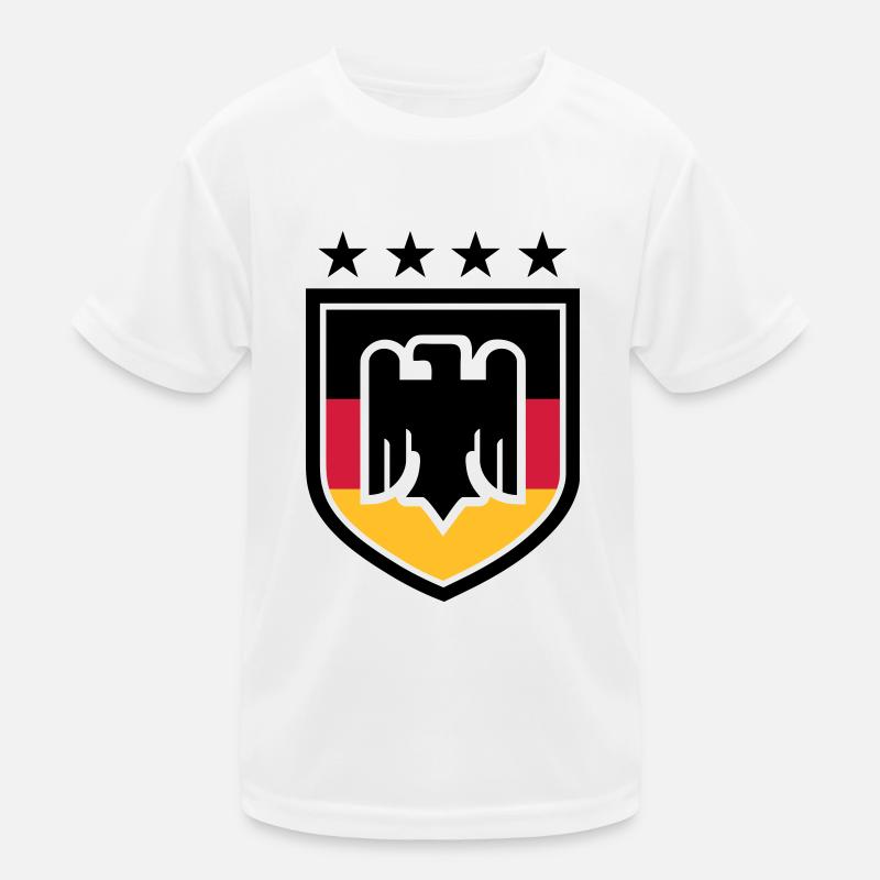 Germany Eagle Badge 02 Kids Functional T-Shirt