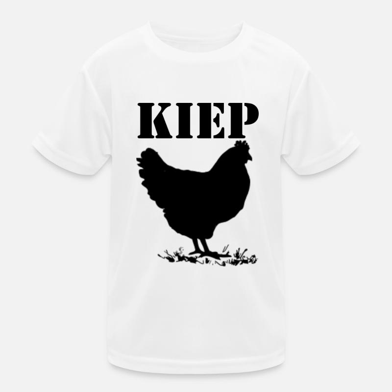 pourboire, poulet, dialecte du Brabant T-shirt sport Enfant