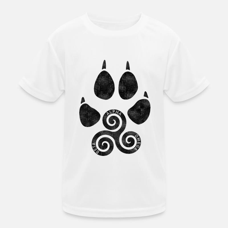 Celtic Wolf T-shirt sport Enfant