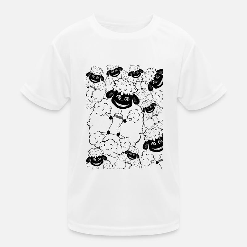 Sheep 🐑 Kinder Funktions-T-Shirt