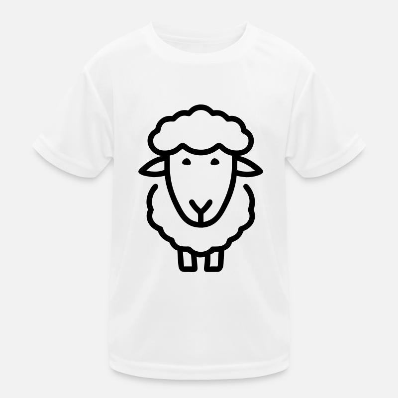 Sheep Kids Functional T-Shirt