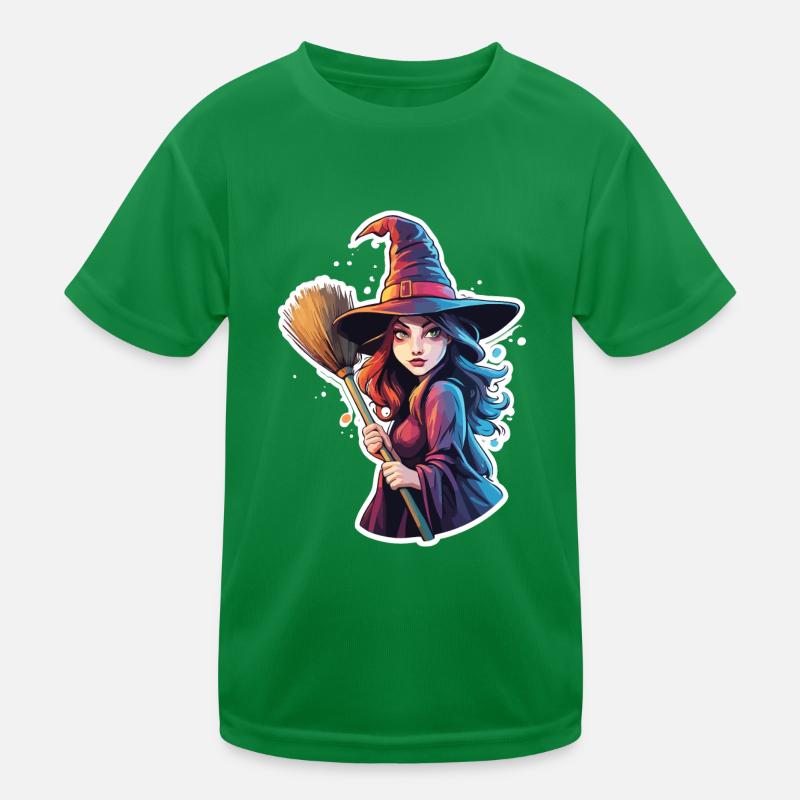 Witch / Magic / Witch Ritual / Fairy Tale / Spell Kids Functional T-Shirt
