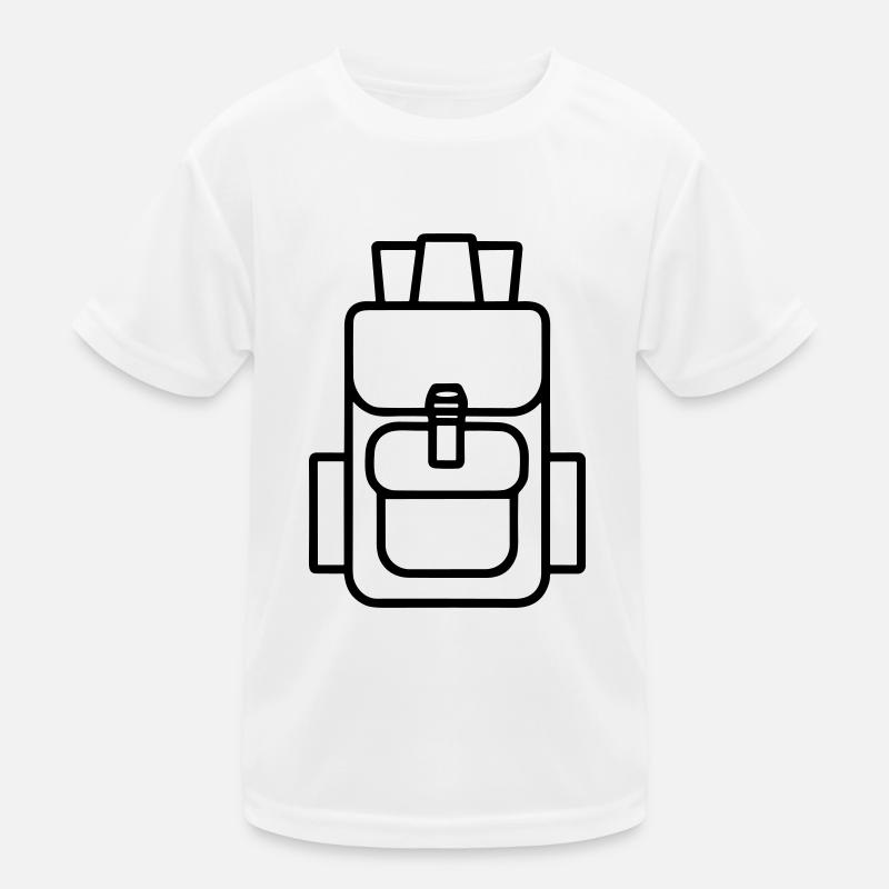 Rucksack Kinder Funktions-T-Shirt