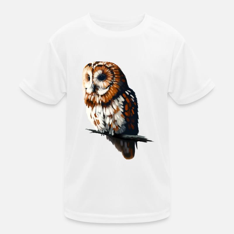 Tawny owl Kids Functional T-Shirt