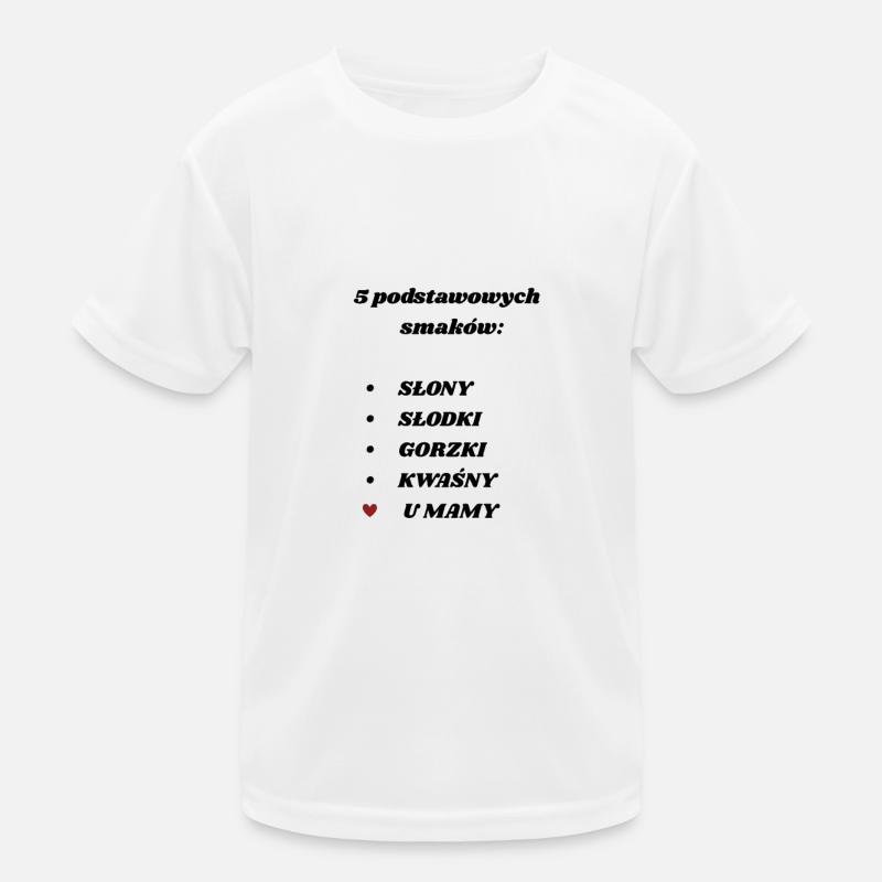 Tastes at Mom's Kids Functional T-Shirt
