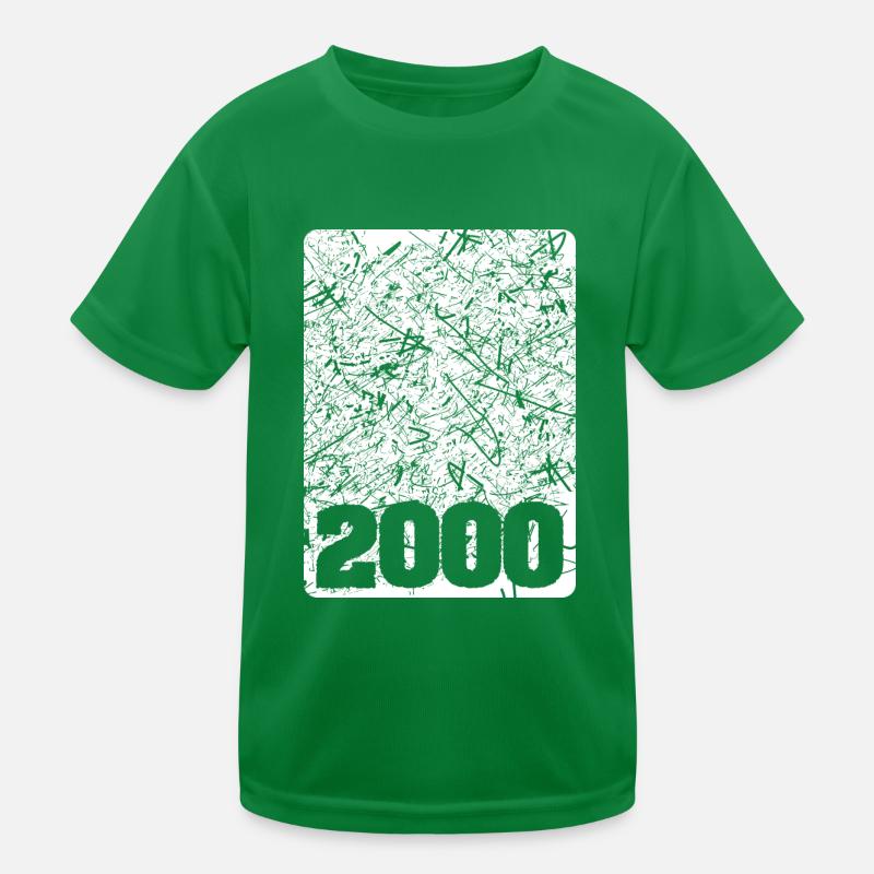 Number 2000 Kids Functional T-Shirt