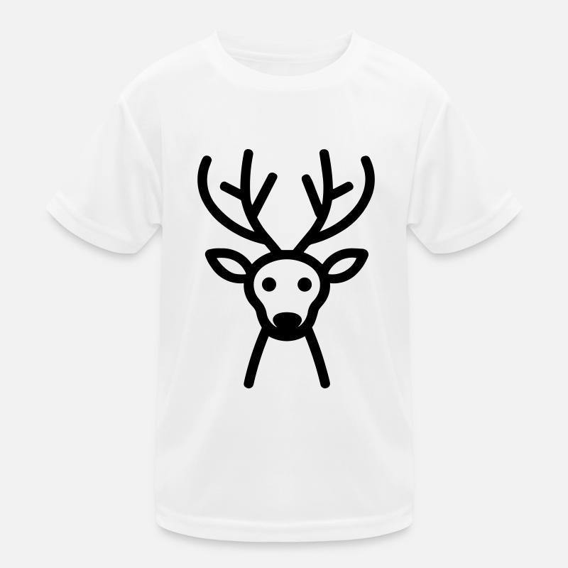 Rentier Kinder Funktions-T-Shirt