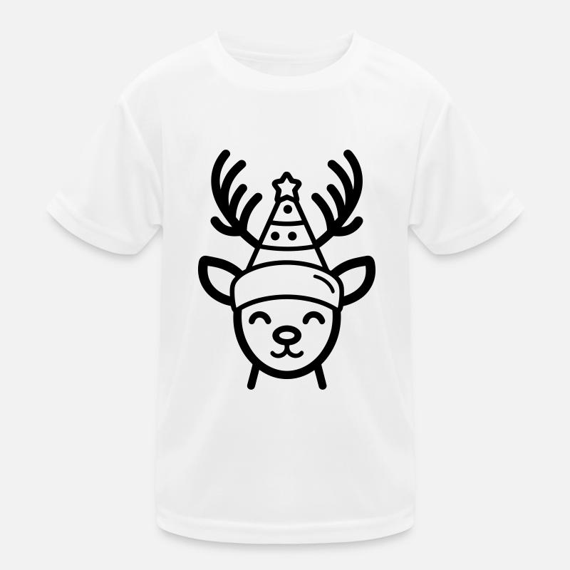 Rentier Kinder Funktions-T-Shirt