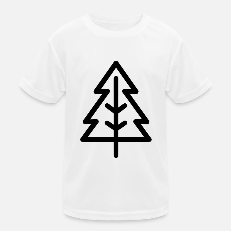 Weihnachtsbaum Kinder Funktions-T-Shirt