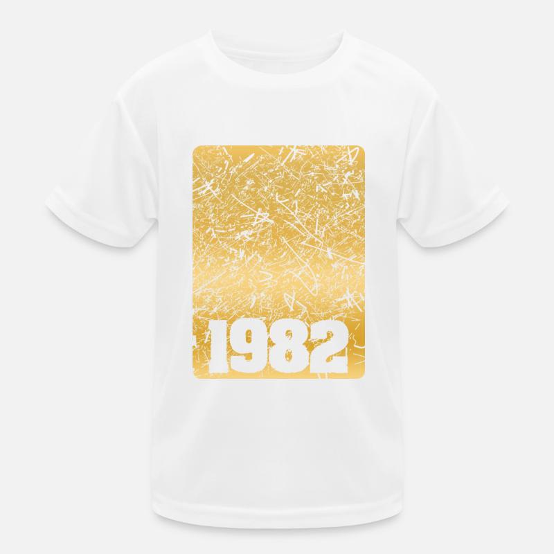 Nummer 1982 Kinder Funktions-T-Shirt