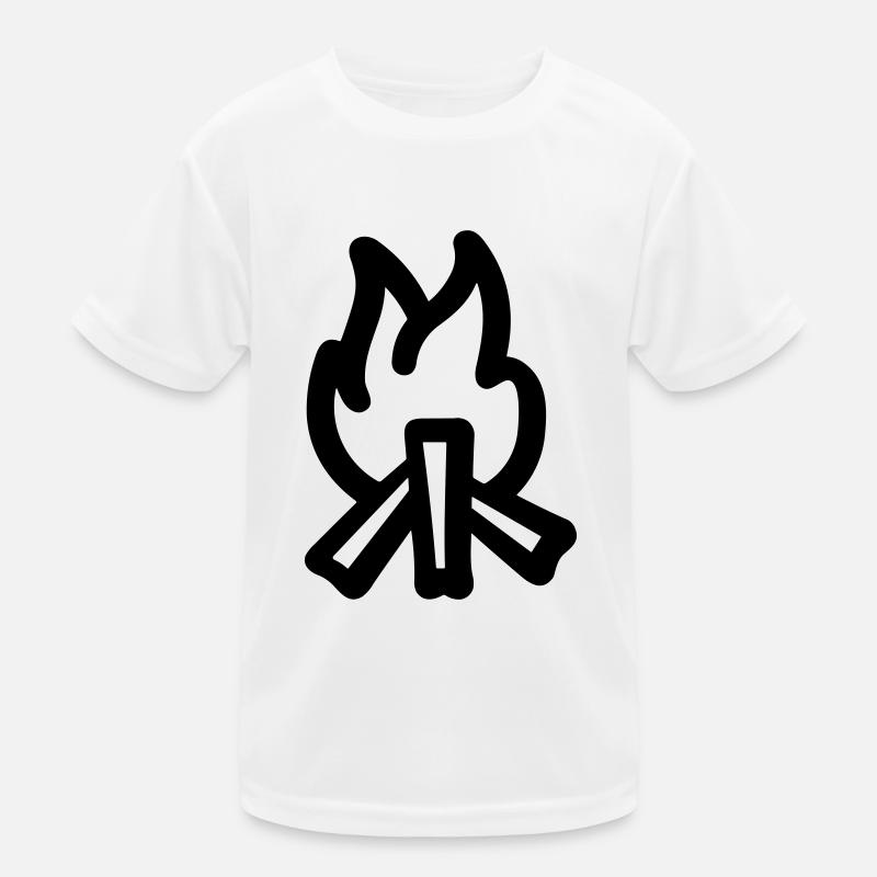 Feu de camp T-shirt sport Enfant