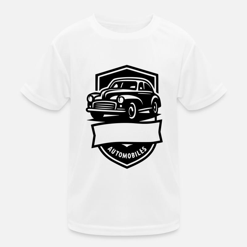 Vintage Automobile Kids Functional T-Shirt