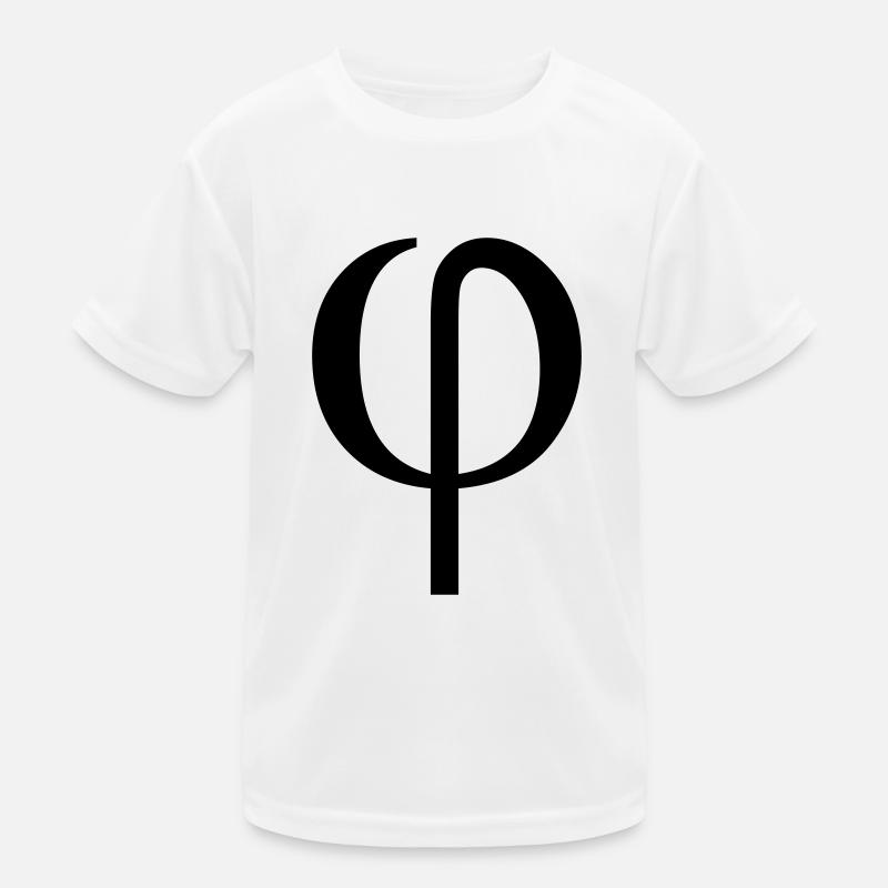 phi greek Kids Functional T-Shirt