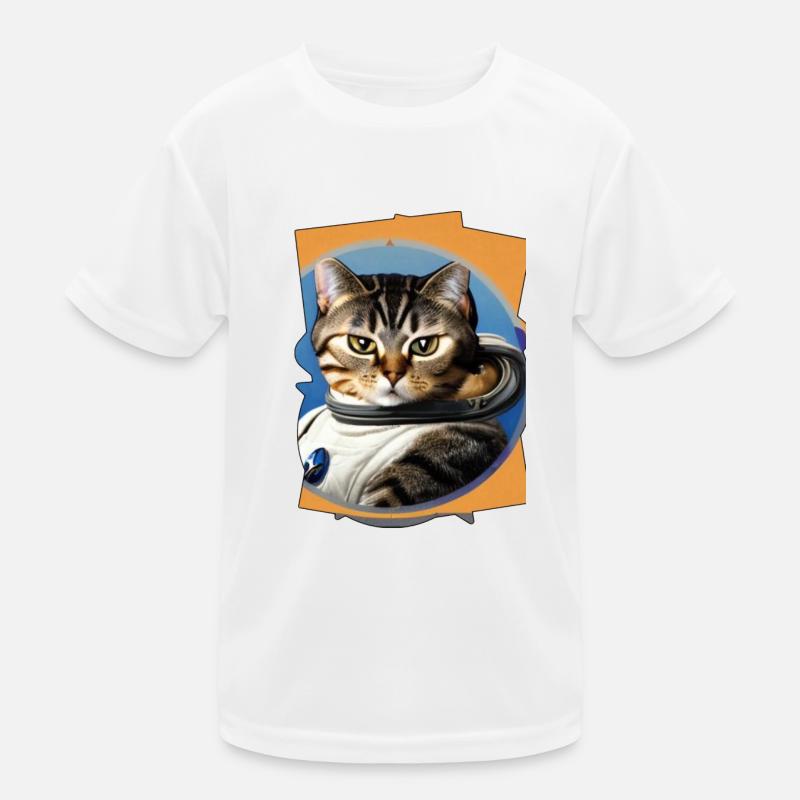 Chat de l’espace T-shirt sport Enfant
