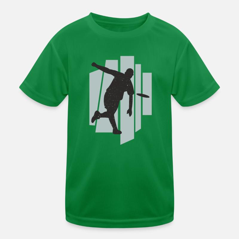 Discgolf Spieler Disc Golf Discgolfspieler Kinder Funktions-T-Shirt