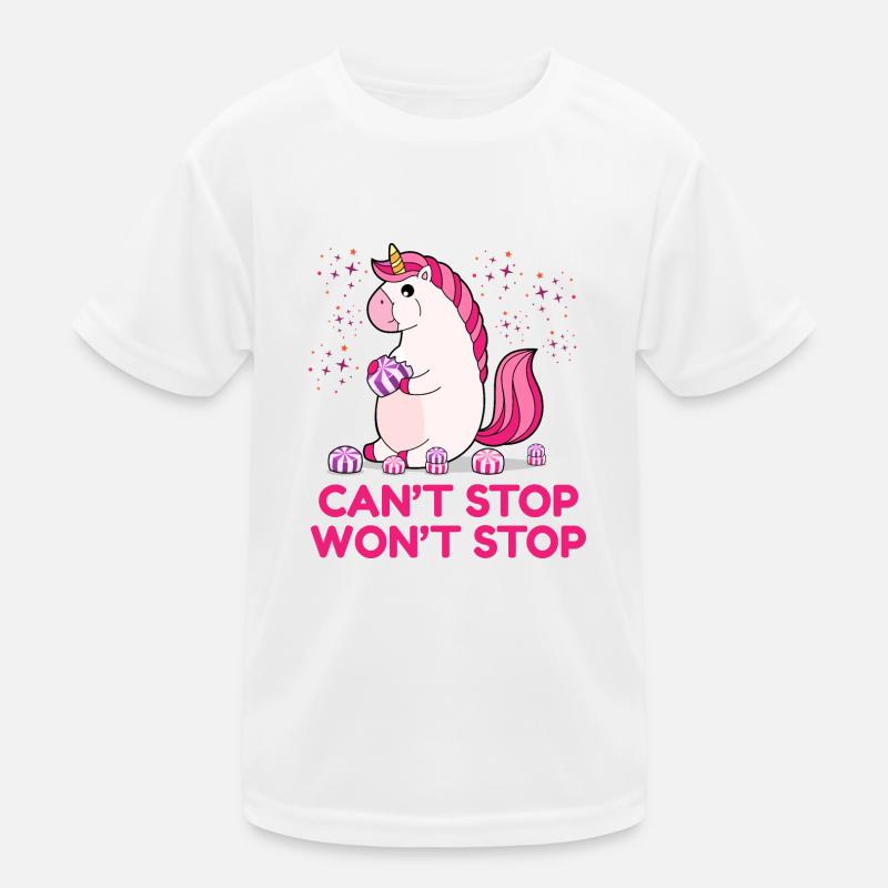 Can't Stop Won't Stop Kinder Funktions-T-Shirt