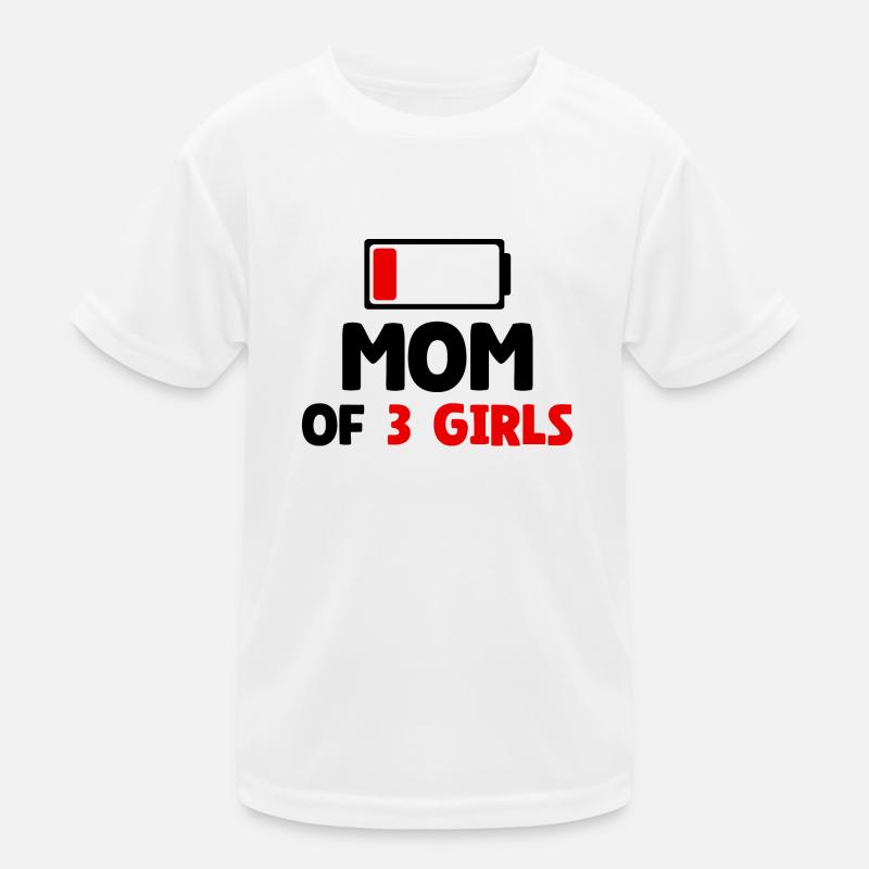 Maman de 3 filles T-shirt sport Enfant