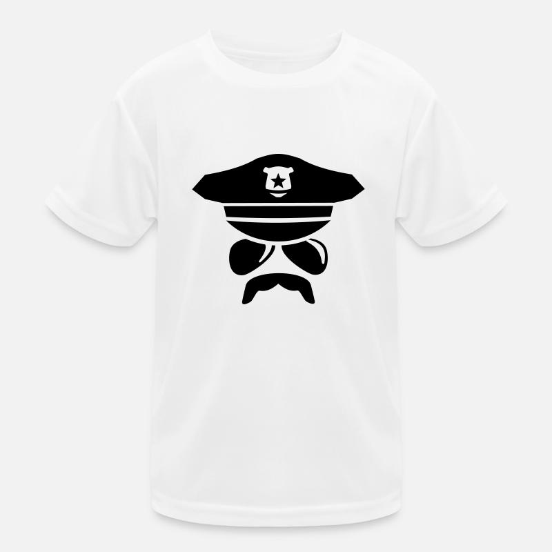 Cop - policeman Kids Functional T-Shirt