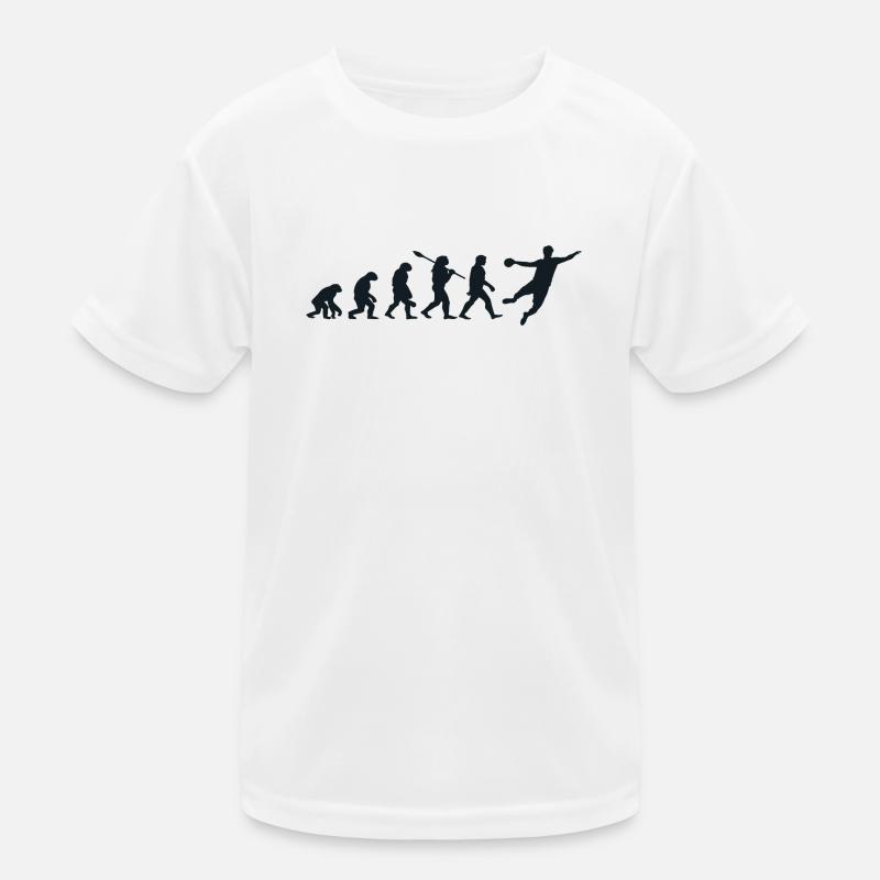 Darwin Evolution for Volleyballists 🏐 Kids Functional T-Shirt