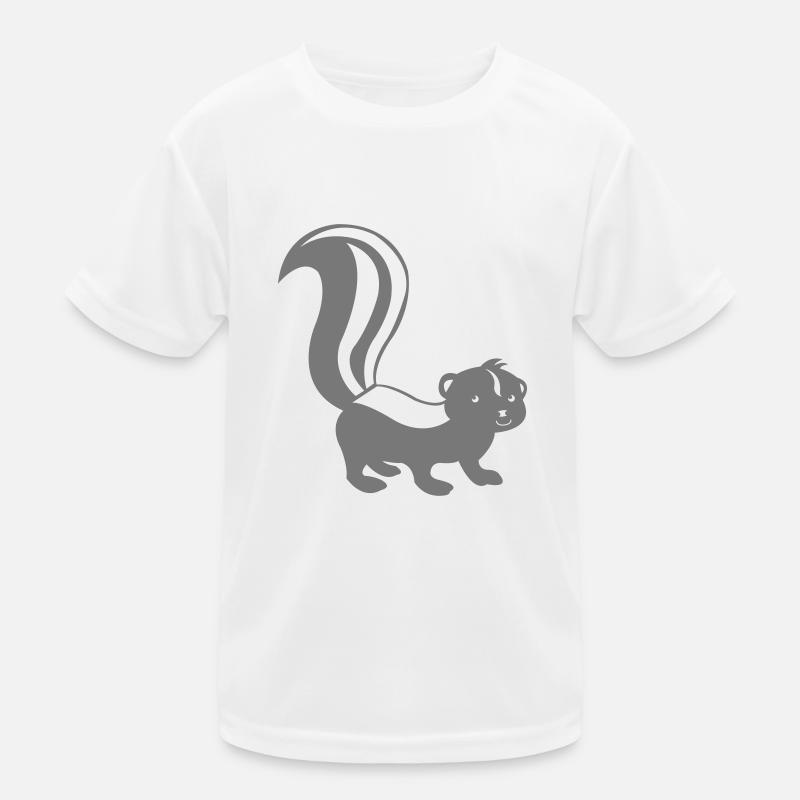 Skunk Comic Kids Functional T-Shirt